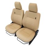 Front Seat Pair Heated Camel - EXT338CMLH - Exmoor